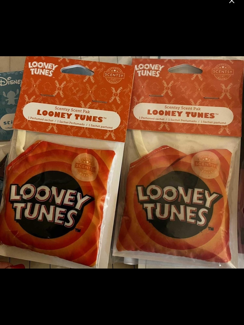 Scentsy Looney Tunes Orange and Black Scent Pak $7 EACH